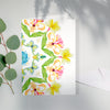 Botanical Mandala A6 Blank Greeting Cards - Bali - Pack of 8 - Victoria von Stein Design