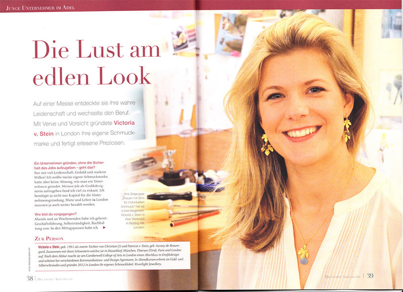 Featured in ADELSBLATT