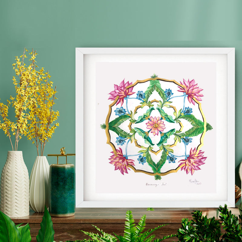 Creative artistic development in ORIGINAL MANDALA ART