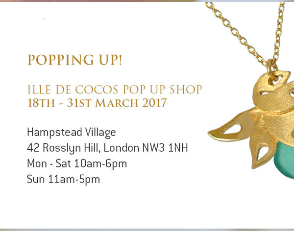 POP UP // with Ille De Coco - HAMPSTEAD