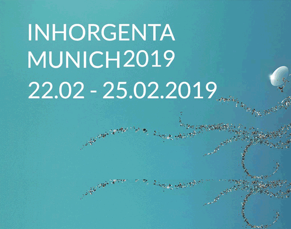 SHOW // Exhibitor at Inhorgenta Munich February 2019!