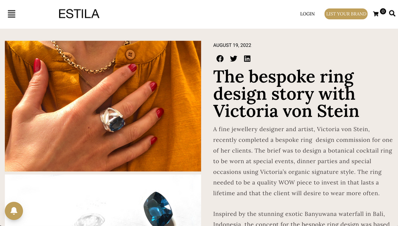 ESTILA - The BANYU Design Feature Story
