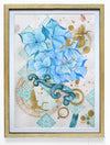 'GRATITUDE' - Hydrangeas Bali - mixed-media