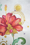 RISE IN PASSION Bali - Hibiscus mixed media original art - Victoria von Stein Design