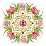 Botanical Mandala Bali - ABUNDANCE - Limited Edition Gyclée Hand-Finished Art Print - Victoria von Stein Design