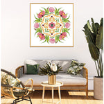 Botanical Mandala Bali - ABUNDANCE - Limited Edition Gyclée Hand-Finished Art Print - Victoria von Stein Design