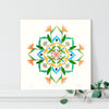 BOTANICAL MANDALA JOYFULNESS - Limited Edition Gyclée Hand-Finished Art Print - Victoria von Stein Design