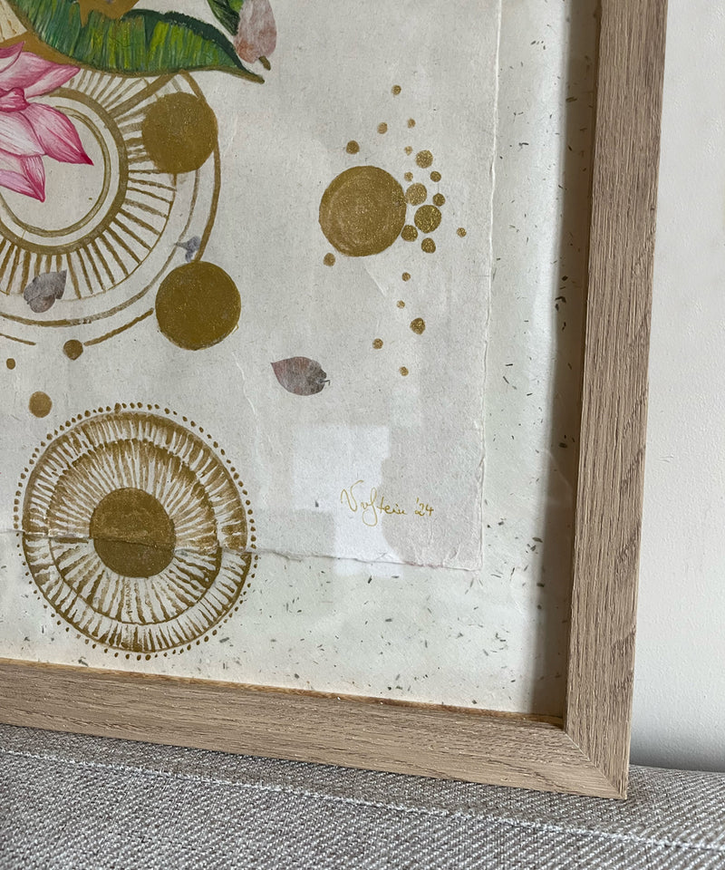 Botanical Mandala Bali - RESILIENCE - Original Art