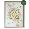 RESILIENCE - Lotus Flowers Botanical Mandala Bali  - Original Artwork - At Barton Gallery - Victoria von Stein Design