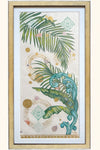 RISE IN MYSTICAL RADIANCE - mixed-media original art - Victoria von Stein Design
