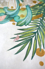 RISE IN MYSTICAL RADIANCE - mixed-media original art - Victoria von Stein Design