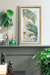 RISE IN MYSTICAL RADIANCE - mixed-media original art - Victoria von Stein Design