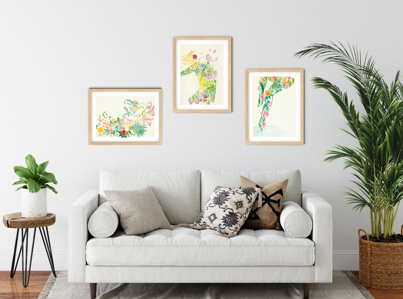 BALI - Stop  And Smell The Roses | Art Print - Victoria von Stein Ltd