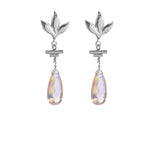 Havana Chandelier Earrings - Rose Quartz - Victoria von Stein Design