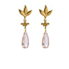 Havana Chandelier Earrings - Rose Quartz - VICTORIA VON STEIN Design
