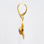 Abahti Sun Drop Earrings with Iolite-Victoria von Stein