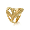 MELATI Handcarved Botanical Statement Ring - Victoria von Stein Design