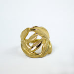MELATI Handcarved Botanical Statement Ring - Victoria von Stein Design