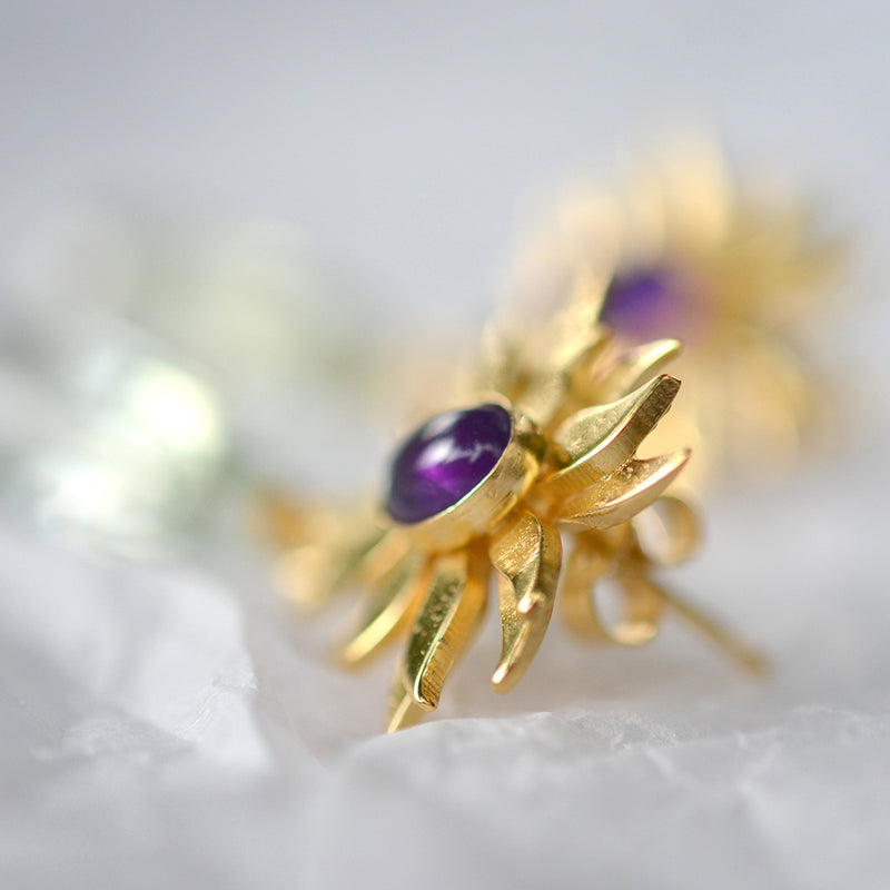 Abahti Sun Drop Earrings with Multi Gemstones - Victoria von Stein Ltd