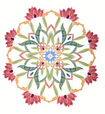 BOTANICAL MANDALA - BALANCE - Gyclée Art Print Limited Edition - Victoria von Stein Design