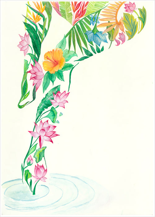 BALI - Blossom | Art Print - Victoria von Stein Ltd