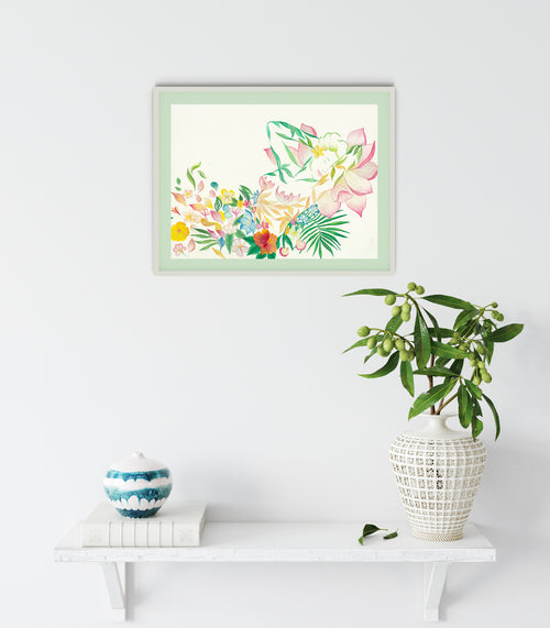 BALI - Stop  And Smell The Roses | Art Print - Victoria von Stein Ltd