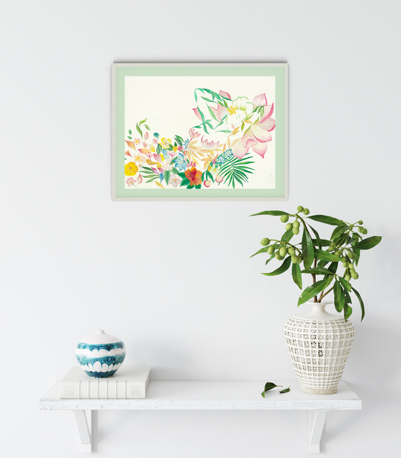 BALI - Stop  And Smell The Roses | Art Print - Victoria von Stein Ltd